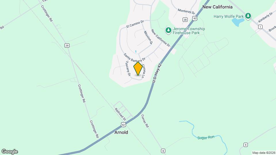 10136 Corona Ln Mapa y Detalles de la Ubicación