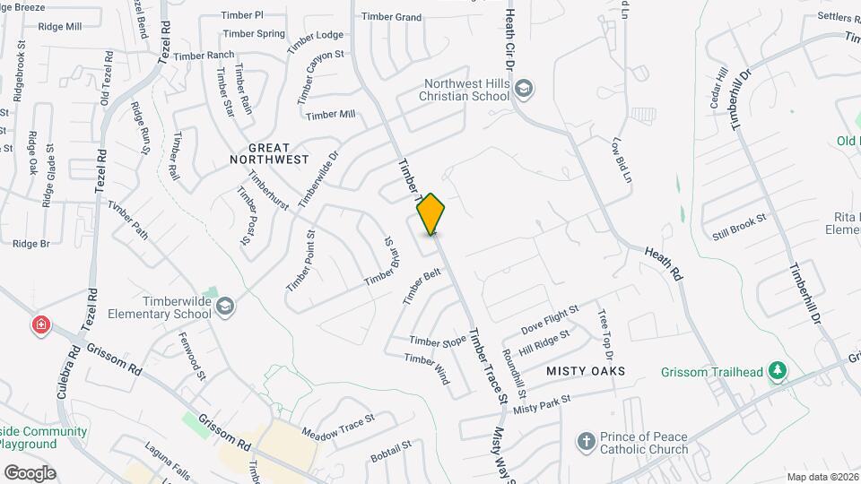 5111 Timber Trace St Map and Location Details