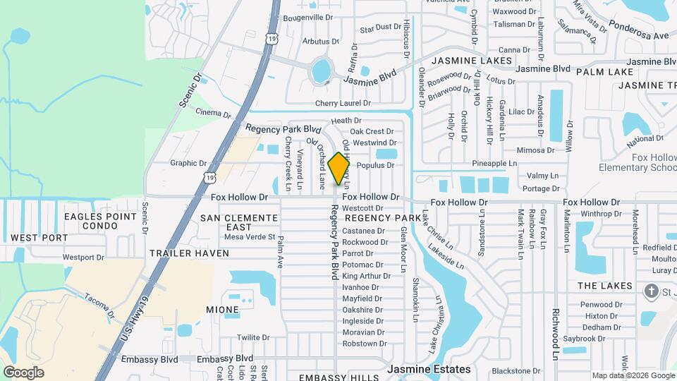 10010 Regency Park Blvd Map and Location Details