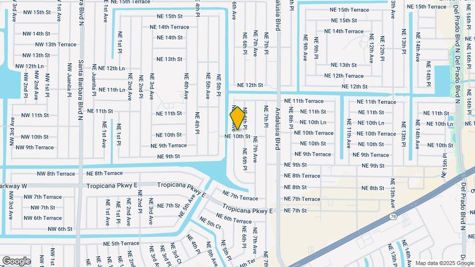 1001 NE 6th Ave Map and Location Details
