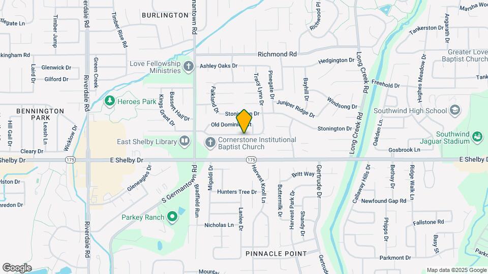 7359 Peppermill Ln Map and Location Details