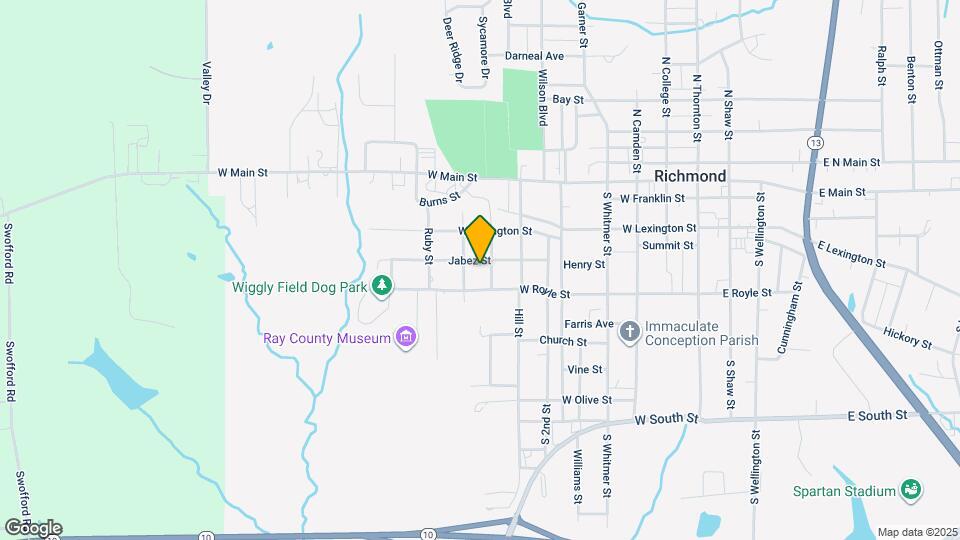 703 Jabez St Map and Location Details