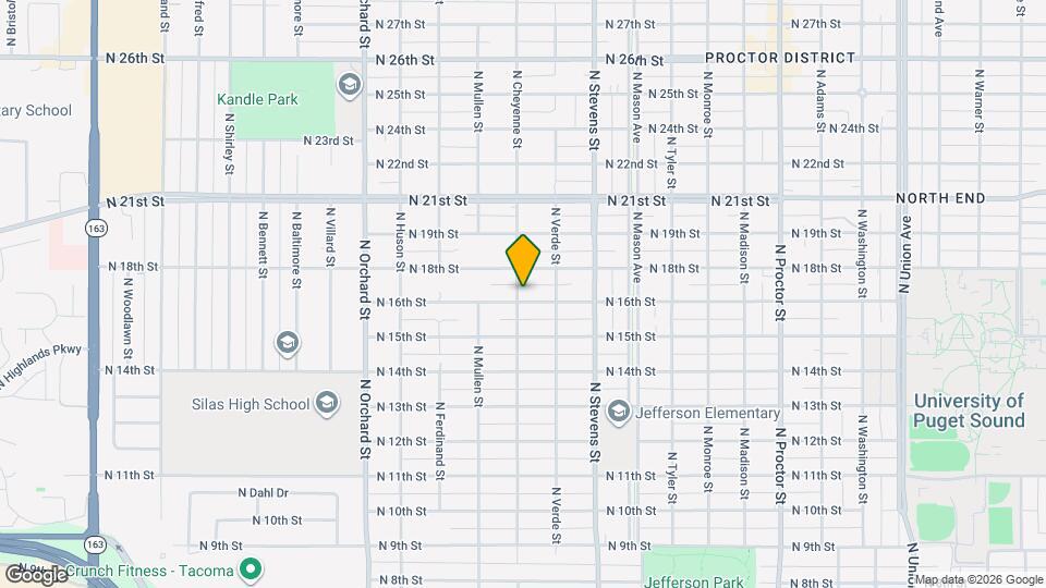 4523 N 16th St Map and Location Details