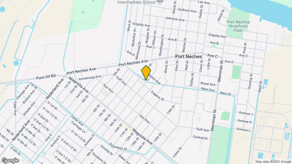 1818 Ordway St Map and Location Details