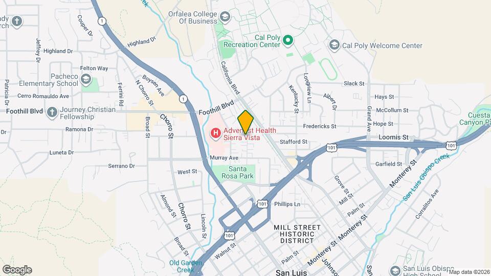 123 Stenner St Map and Location Details