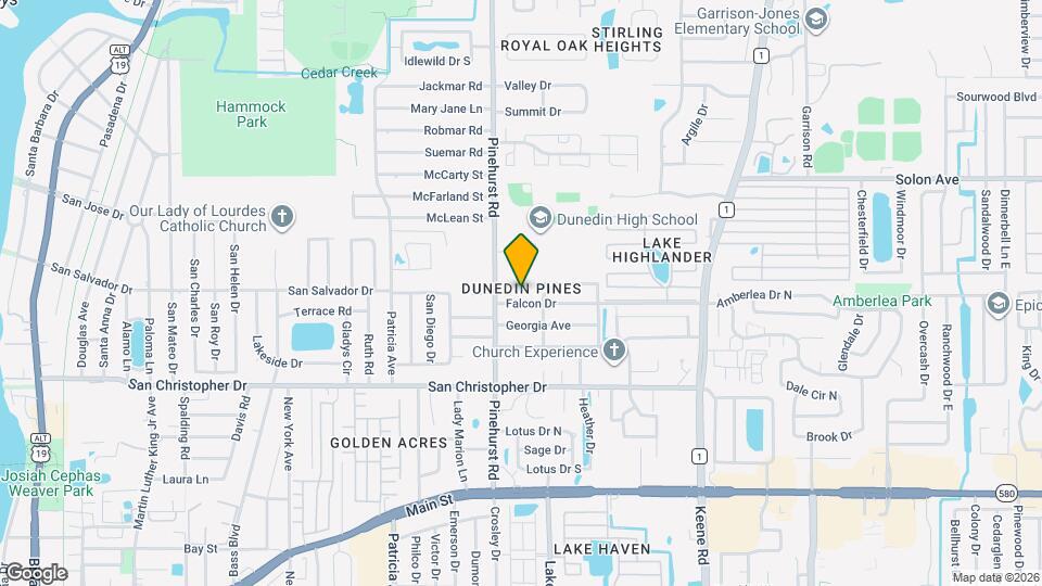 1194 Falcon Dr Map and Location Details