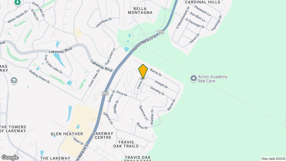 15308 Dorothy Dr Map and Location Details