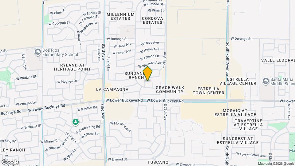2447 S 80th Ln Mapa y Detalles de la Ubicación