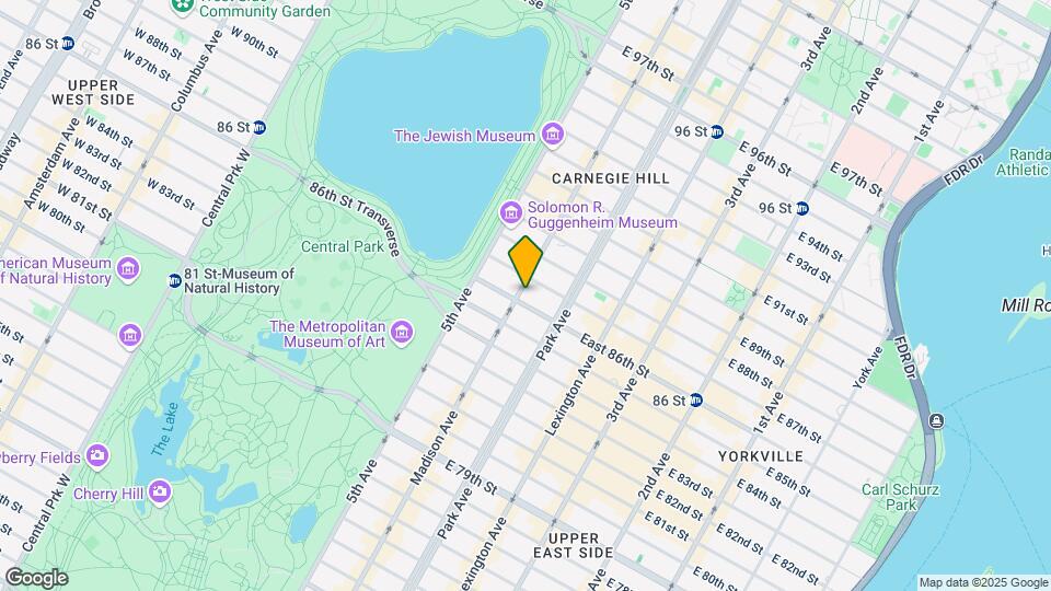 49 E 86th St Map and Location Details