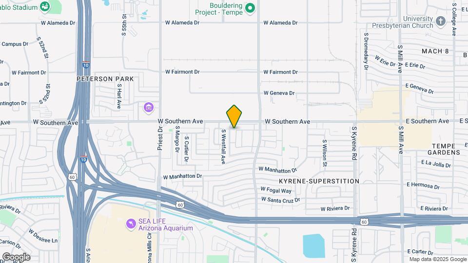 3306 S Parkside Dr Map and Location Details