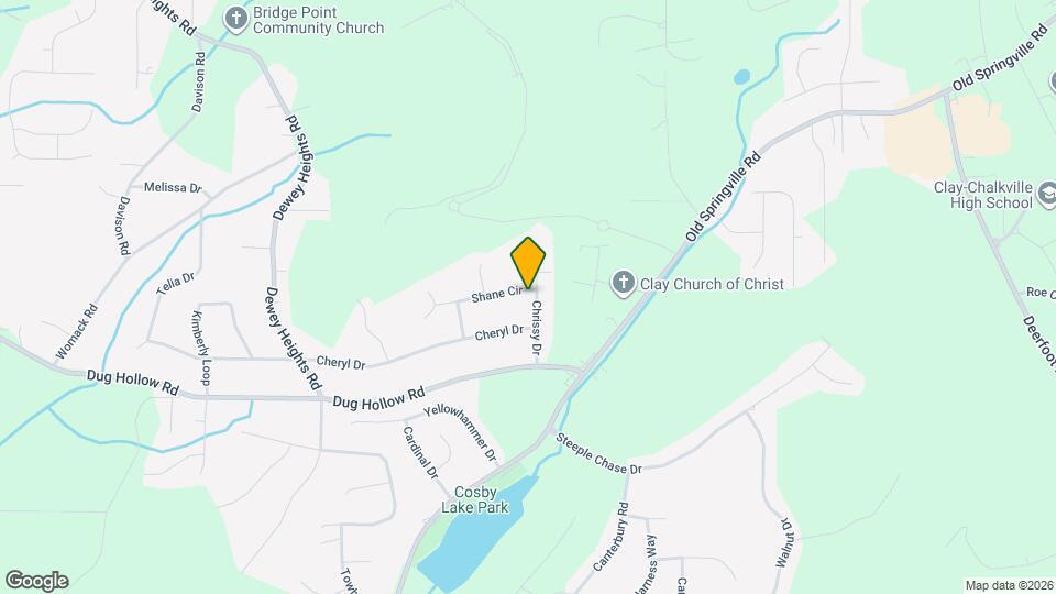 6482 Chrissy Dr Map and Location Details