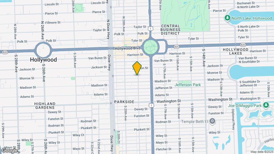 1904 Monroe St, Unit A1 Map and Location Details