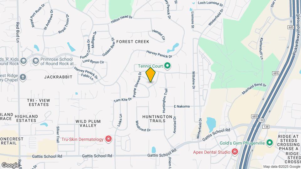 120 Fred Couples Dr Map and Location Details