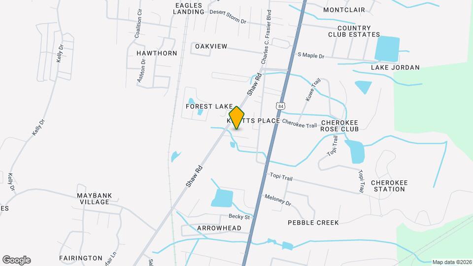 1304 Tower Dr Map and Location Details