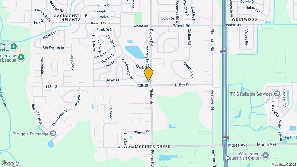 7650 Cranberry Ln S Map and Location Details