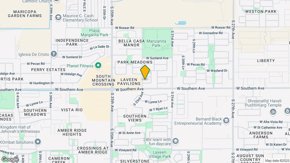 3252 W Huntington Dr Map and Location Details