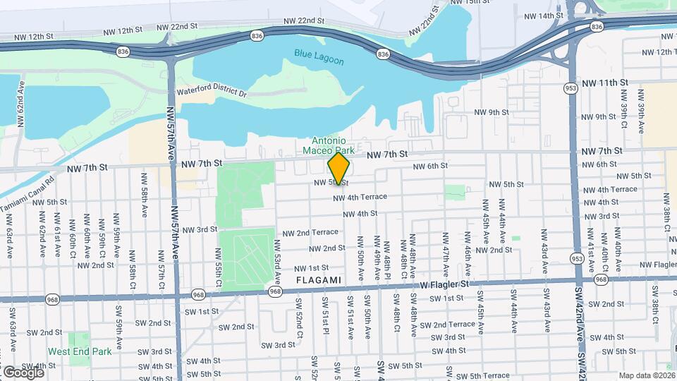 470 NW 51st Ave Map and Location Details