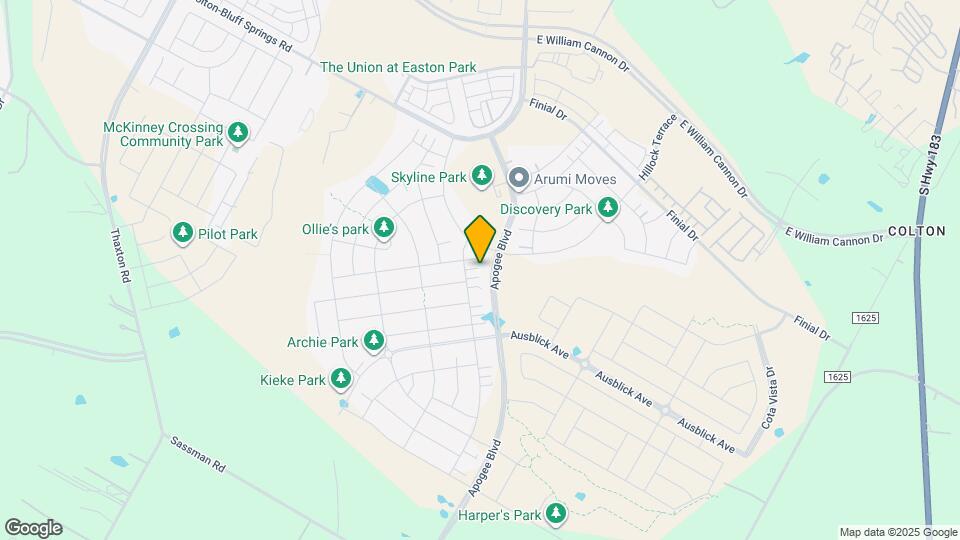 8416 Apogee Blvd Map and Location Details