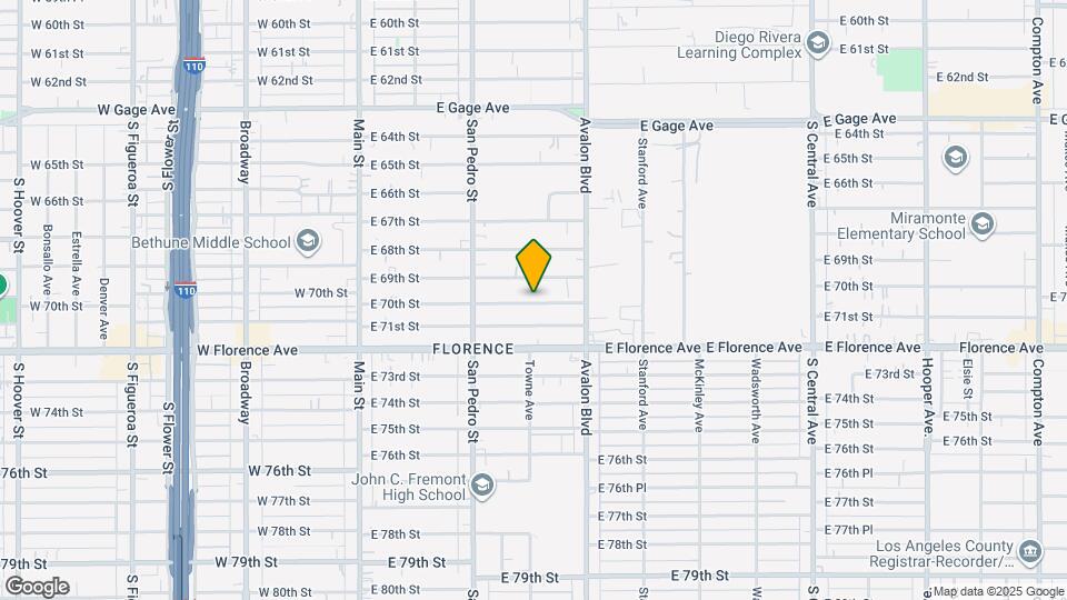 407 E 70th St Mapa y Detalles de la Ubicación