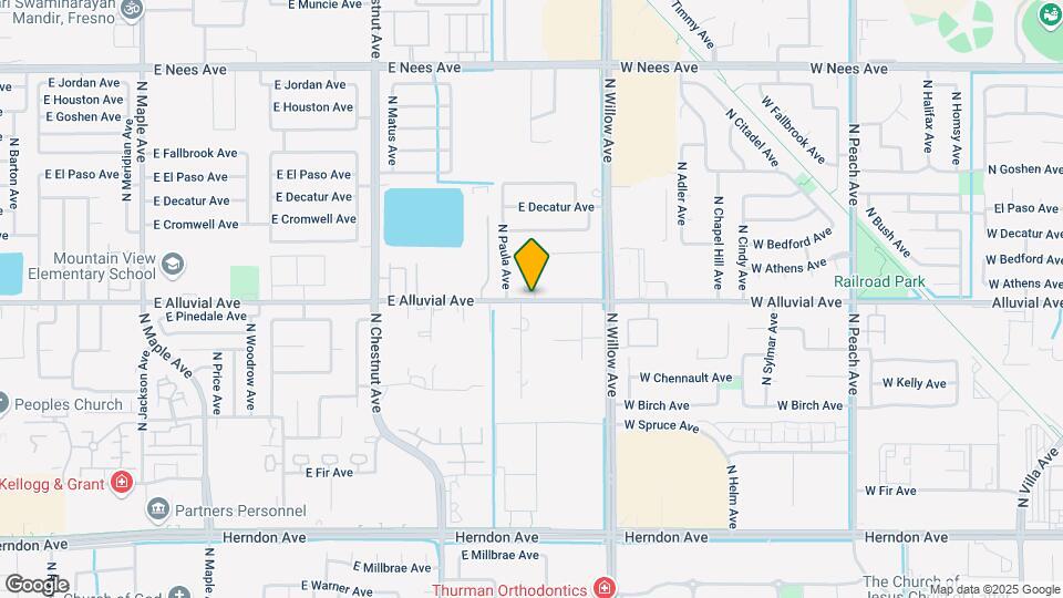 2816 E Alluvial Ave, Unit 2816 E Alluvial 102 Mapa y Detalles de la Ubicación