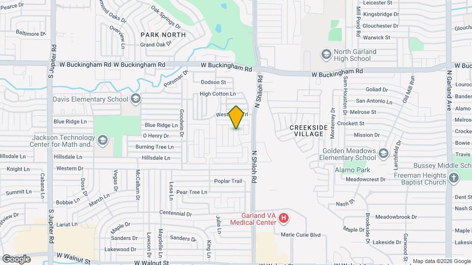 1505 Verbena Ln Map and Location Details