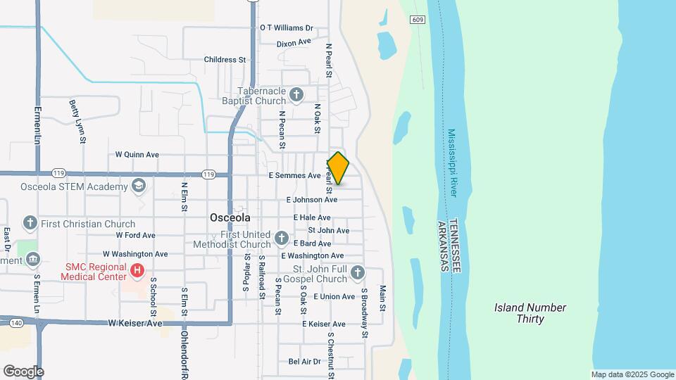 408 Bowen Ave Mapa y Detalles de la Ubicación