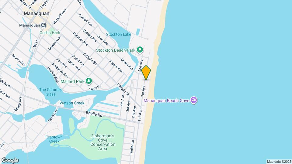 117 Beach Front Map and Location Details