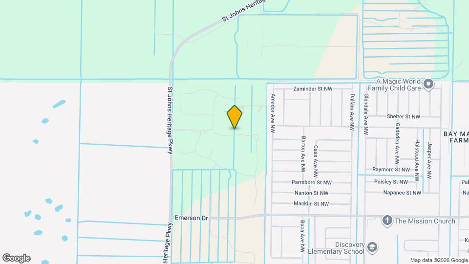 1931 Marigold Trl NW Map and Location Details