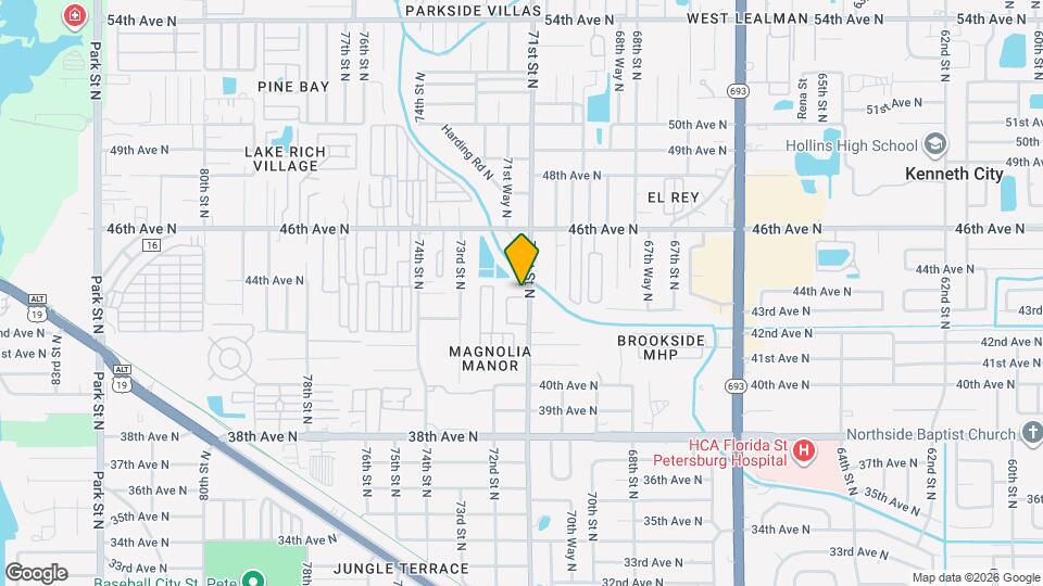 4362 Tyler Cir N Map and Location Details