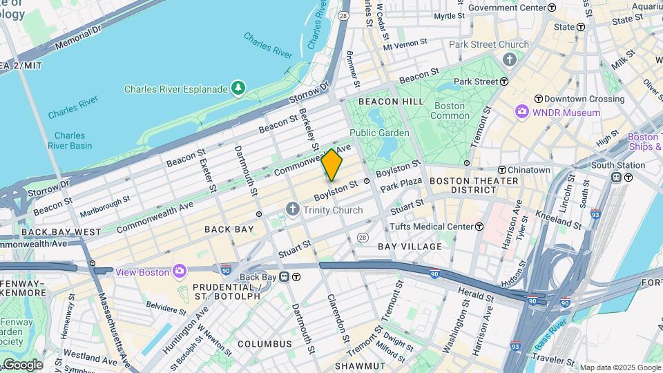 229 Berkeley St, Unit 3 Map and Location Details