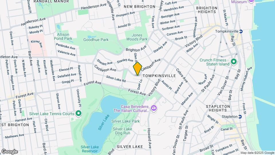 222 Castleton Ave, Unit 1 Mapa y Detalles de la Ubicación