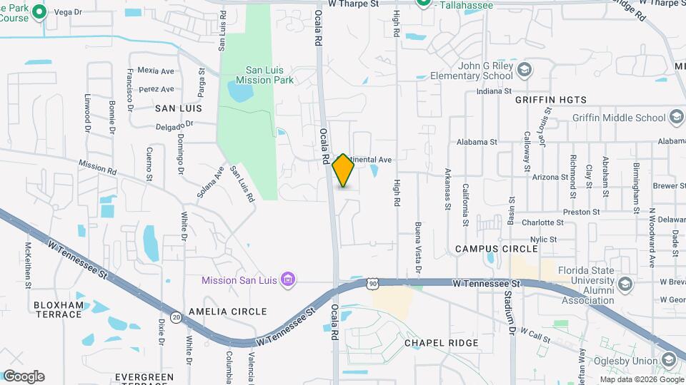 1081 Ocala Rd Map and Location Details