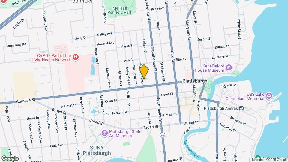 12-14 Montcalm Ave Mapa y Detalles de la Ubicación