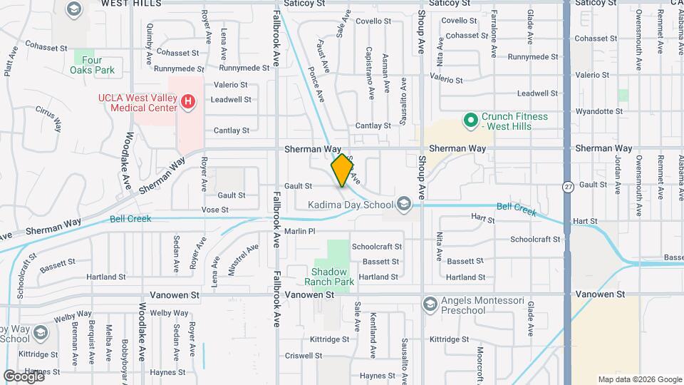 22619 Enadia Way Map and Location Details