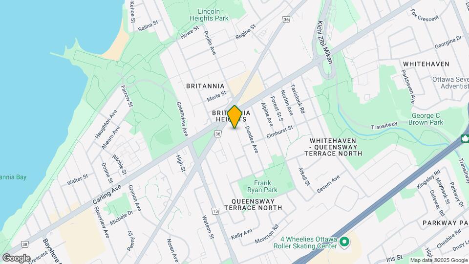 828B Maplewood Ave Map and Location Details