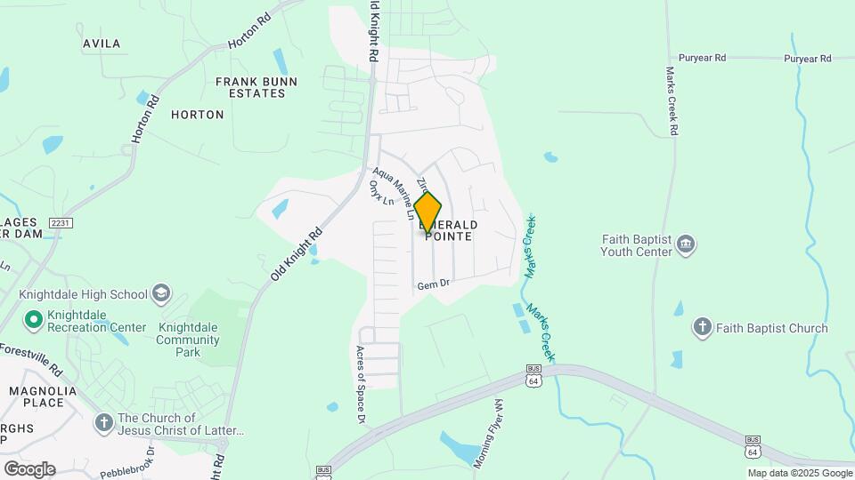 201 Zircon Ln Map and Location Details