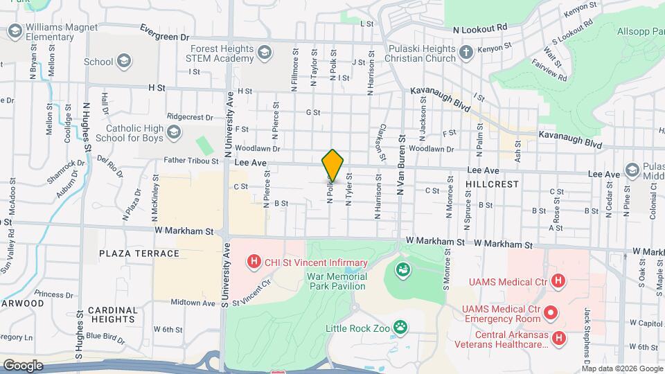 5423 C St Mapa y Detalles de la Ubicación