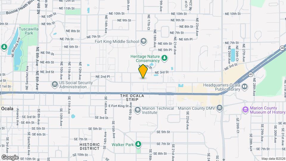 1713 NE 2nd St Map and Location Details