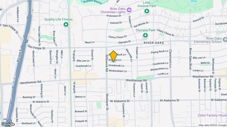 3822 Overbrook Ln Map and Location Details