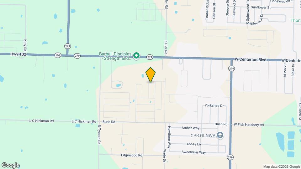 311 Hedge Dr Map and Location Details