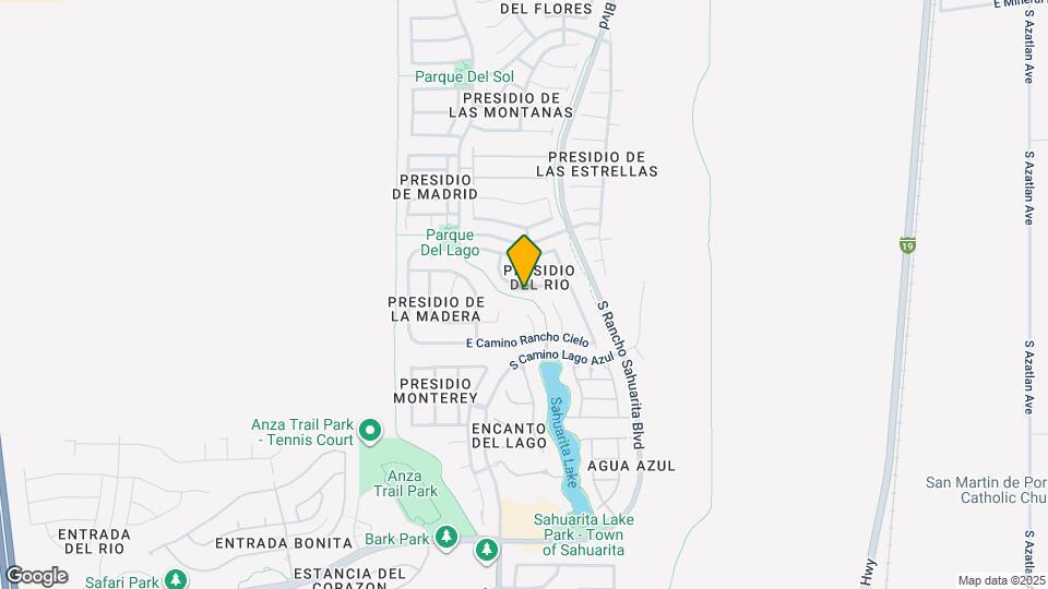 254 E Thomas Jefferson Way Map and Location Details