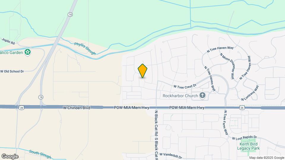 6705 N Elmstone Way Map and Location Details