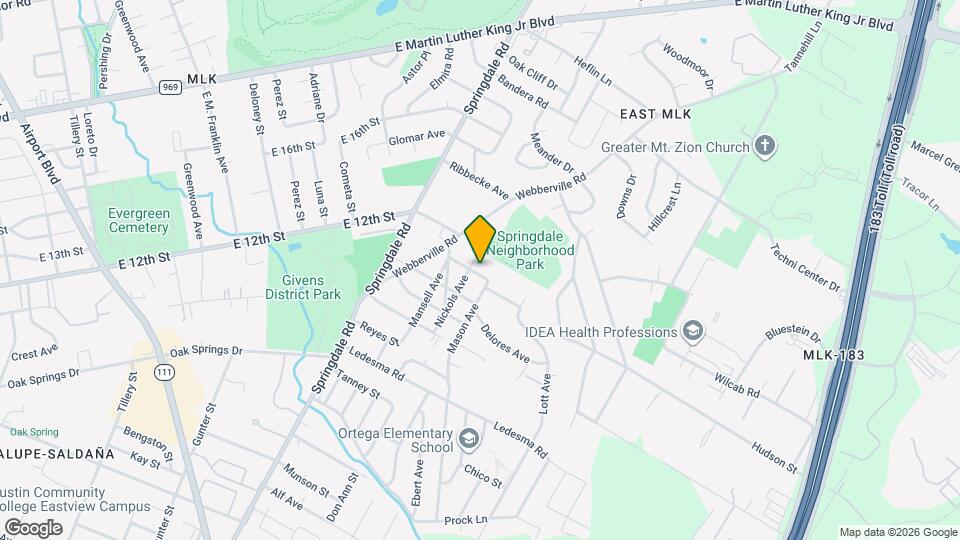 4902 Lott Ave Map and Location Details