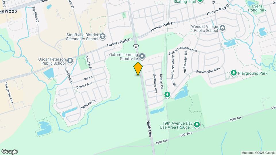 9th & Main Condos & Towns Map and Location Details