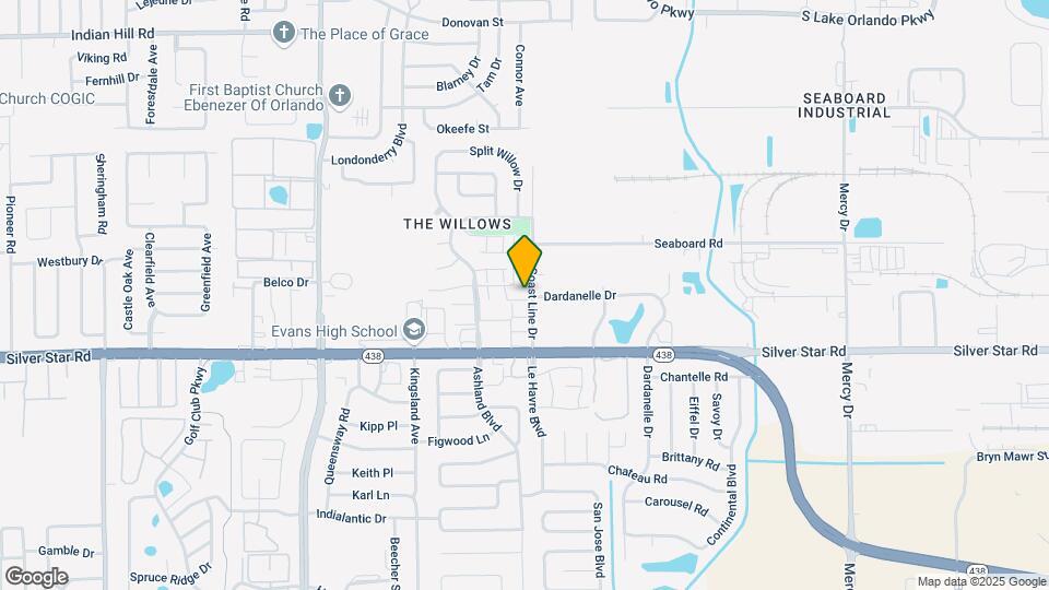 2801 Willow Run Map and Location Details