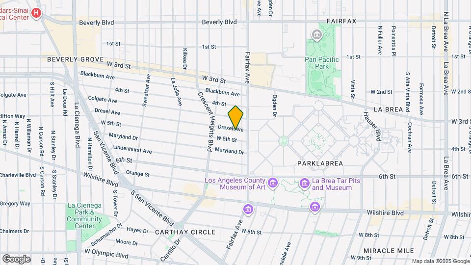 6226 Drexel Ave Map and Location Details