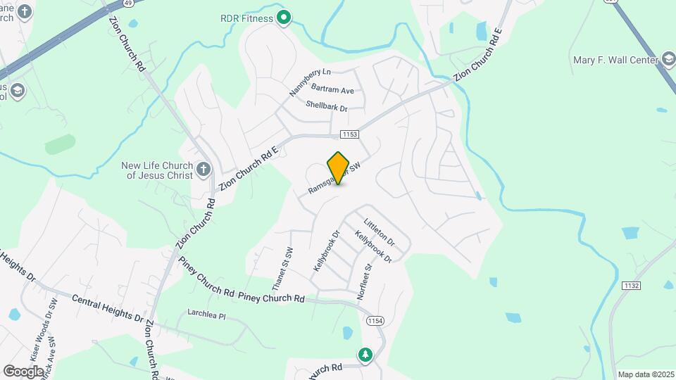 1047 Manston Pl SW Map and Location Details