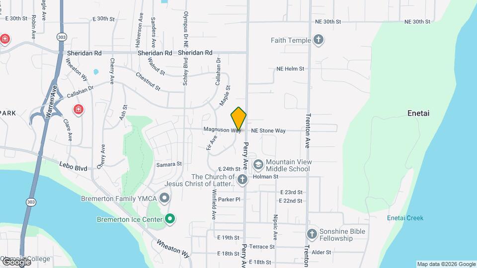 2501 Fir Ave Map and Location Details