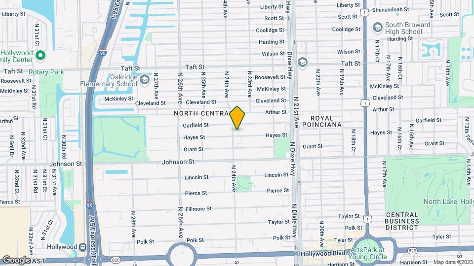 2331 Hayes St Map and Location Details