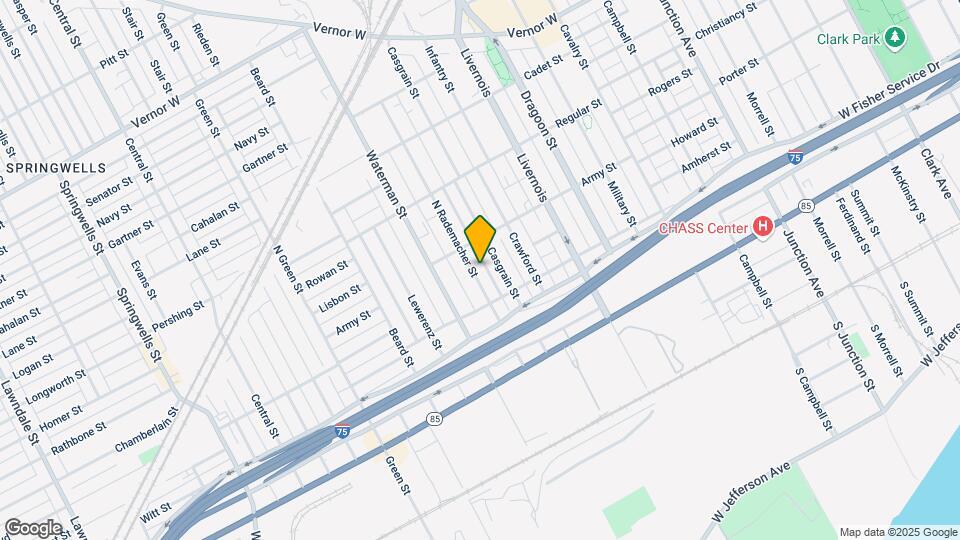 1076 N RADEMACHER St Map and Location Details